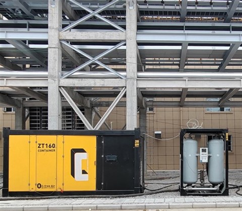 Oil free air compressor rental...